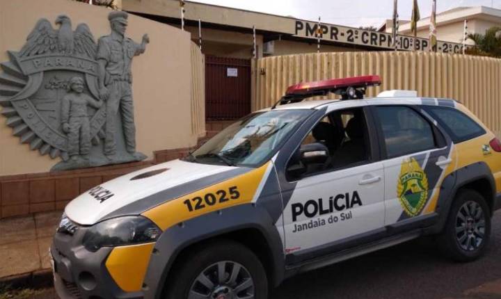 Adolescente de 16 anos é abordado pela PM pilotando moto sem habilitação em Jandaia do Sul