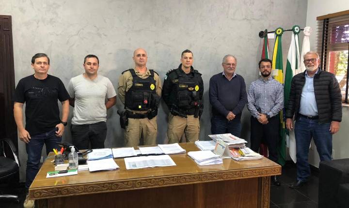 Autoridades discutem ações para reforçar a segurança em Jandaia do Sul