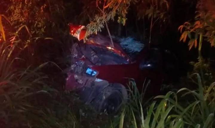 Colisão frontal deixa feridos na PR-460 em Nova Tebas