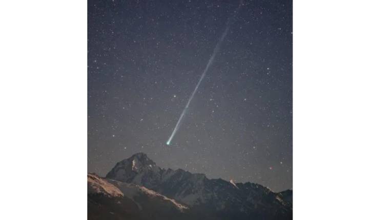 Cometa raro poderá ser visto a olho nu neste fim de semana