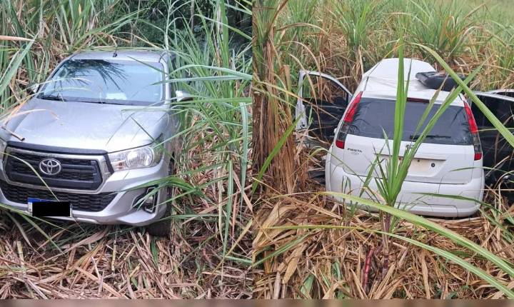 Hilux e Fiesta roubados são recuperados pela PCPR em São Pedro do Ivaí