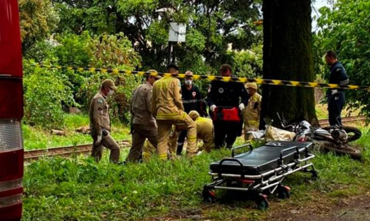 Homem de 64 anos morre após grave acidente de motocicleta em Mandaguari