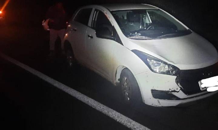 Homem foge após ser ameaçado durante acidente e carro acaba furtado em Jandaia do Sul