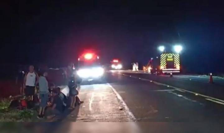 Homem morre em confronto com a PM e causa acidente de ónibus em Londrina