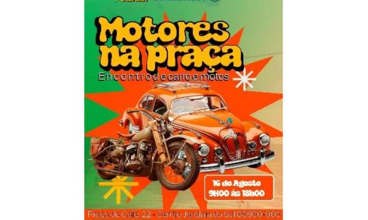 Jandaia do Sul recebe Encontro de Carros e Motos neste domingo na Praça do Café