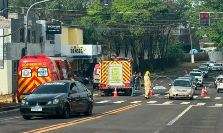 Motociclista morre após colisão entre moto e carro em Apucarana