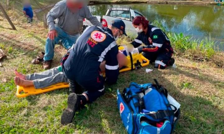 Motorista é arremessado de veículo após acidente na BR-376 entre Jandaia e Mandaguari