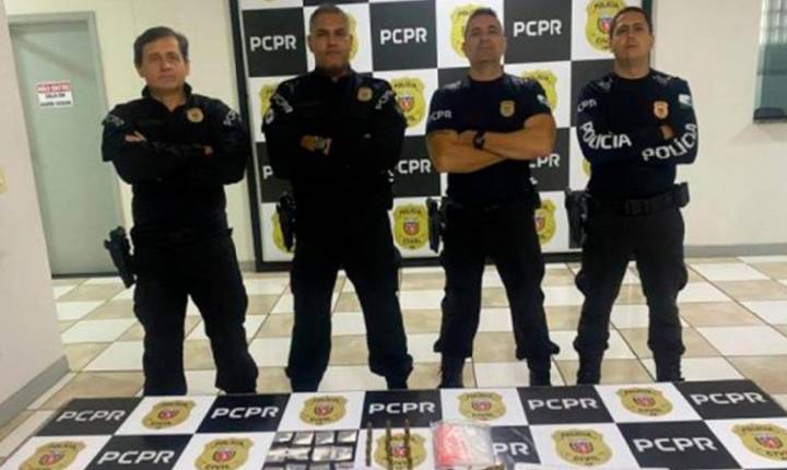 Operação policial apreende drogas e munições e prende suspeito em Mandaguari