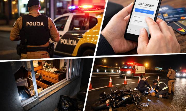 PM registra série de ocorrências em Jandaia do Sul entre sexta e madrugada de sábado