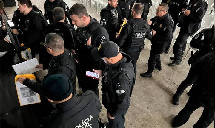 Polícia deflagra operação contra organização criminosa ligada ao tráfico e a assassinatos