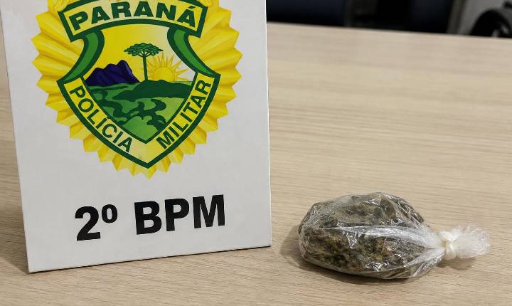 Porção de maconha é encontrada em compartimento de hidrômetro no centro de Jandaia do Sul