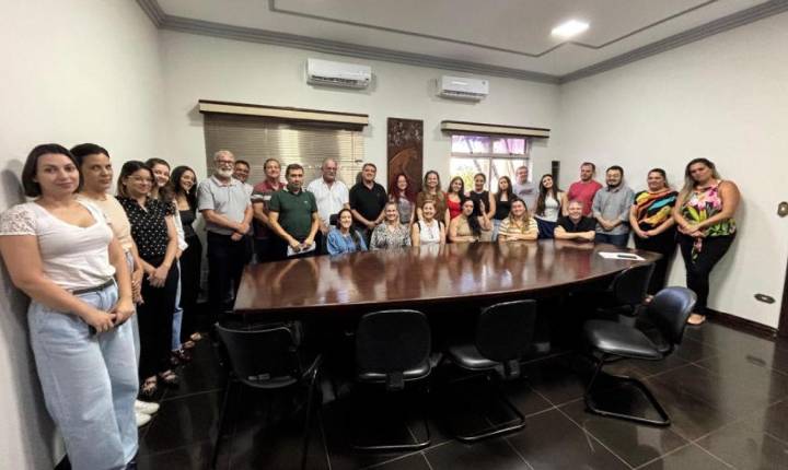 Prefeito Ditão Pupio recebe Lúcio Mauro Tasso e discute projetos para Jandaia do Sul