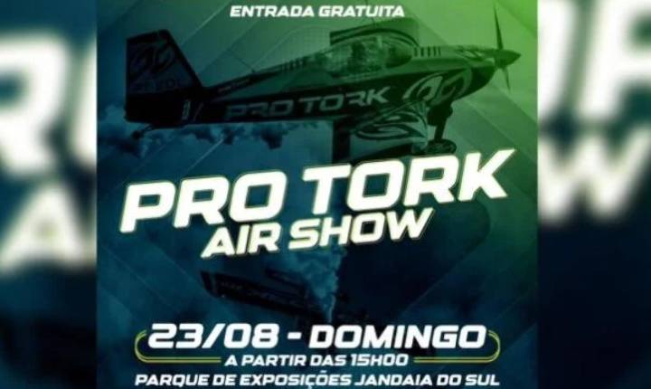 Pro Tork Air Show promete muita adrenalina neste domingo em Jandaia do Sul