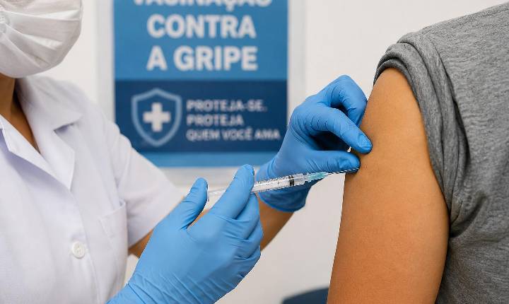 Vacinação contra a gripe no Paraná será aberta para toda a população a partir de segunda-feira