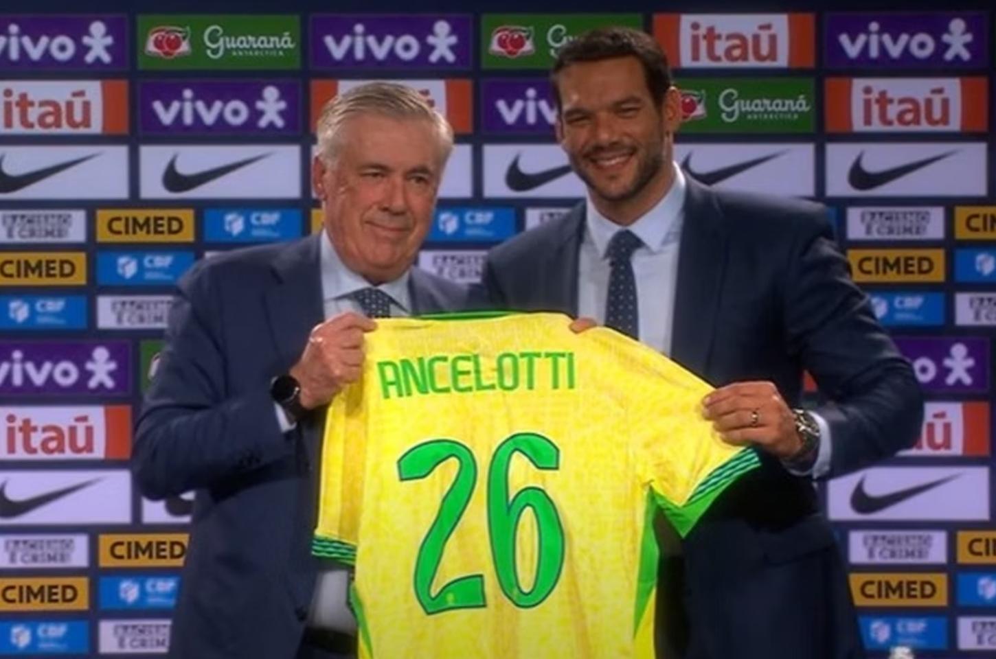 Ancelotti divulga 1ª convocação da Seleção Brasileira; veja os nomes