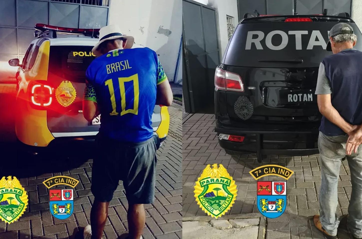 Pai e filho são presos após perseguição a mulheres em Arapongas