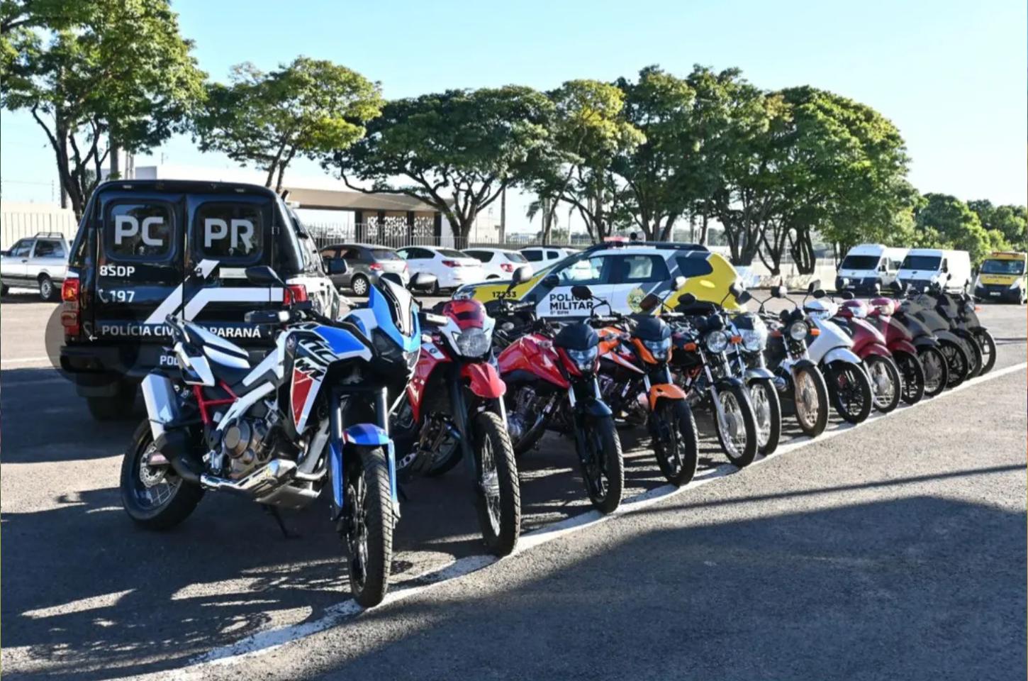 Ação contra empinadas: policiais apreendem 19 motos em Paranavaí