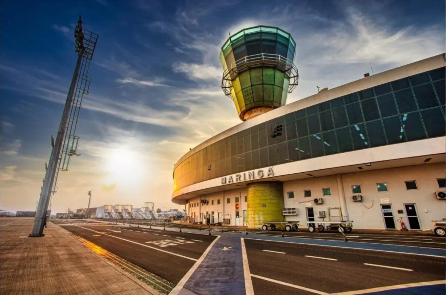 Aeroporto de Maringá terá portões eletrônicos inéditos no Paraná