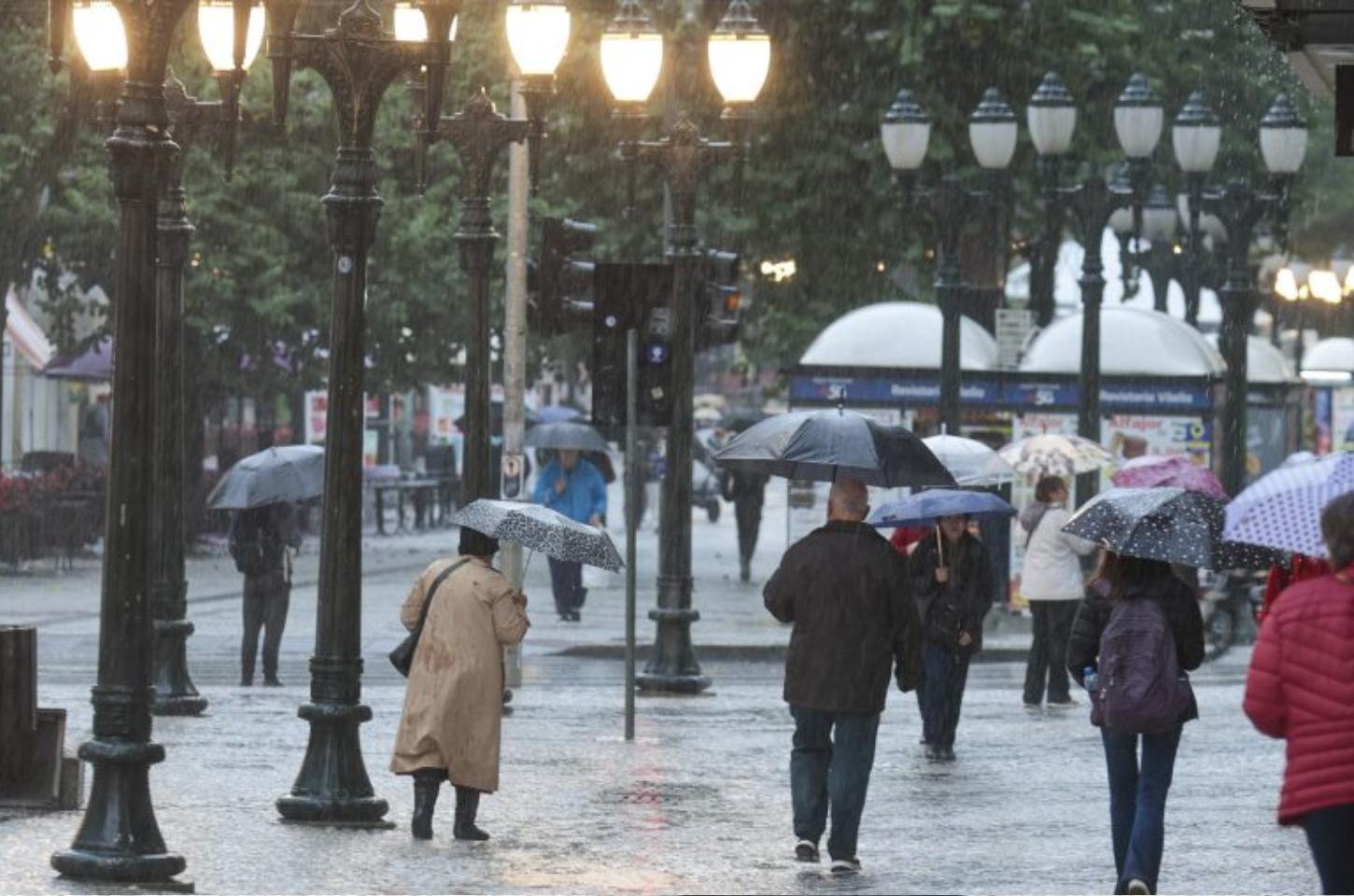 Frio se junta à chuva nesta semana no Paraná, prevê Simepar