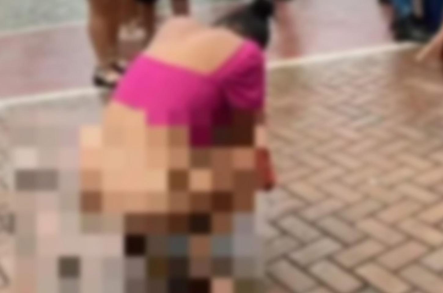 Mulher embriagada urina no chão de estabelecimento e causa confusão em Bom Sucesso