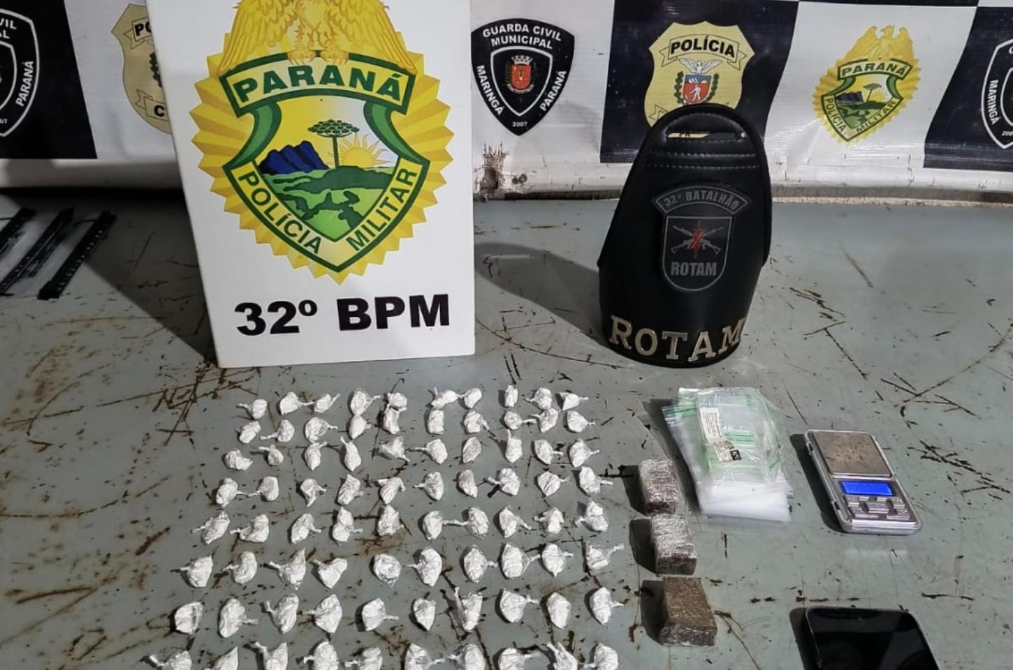 Polícia Militar do 32º Batalhão de Sarandi prende traficante que estava com mandado de prisão