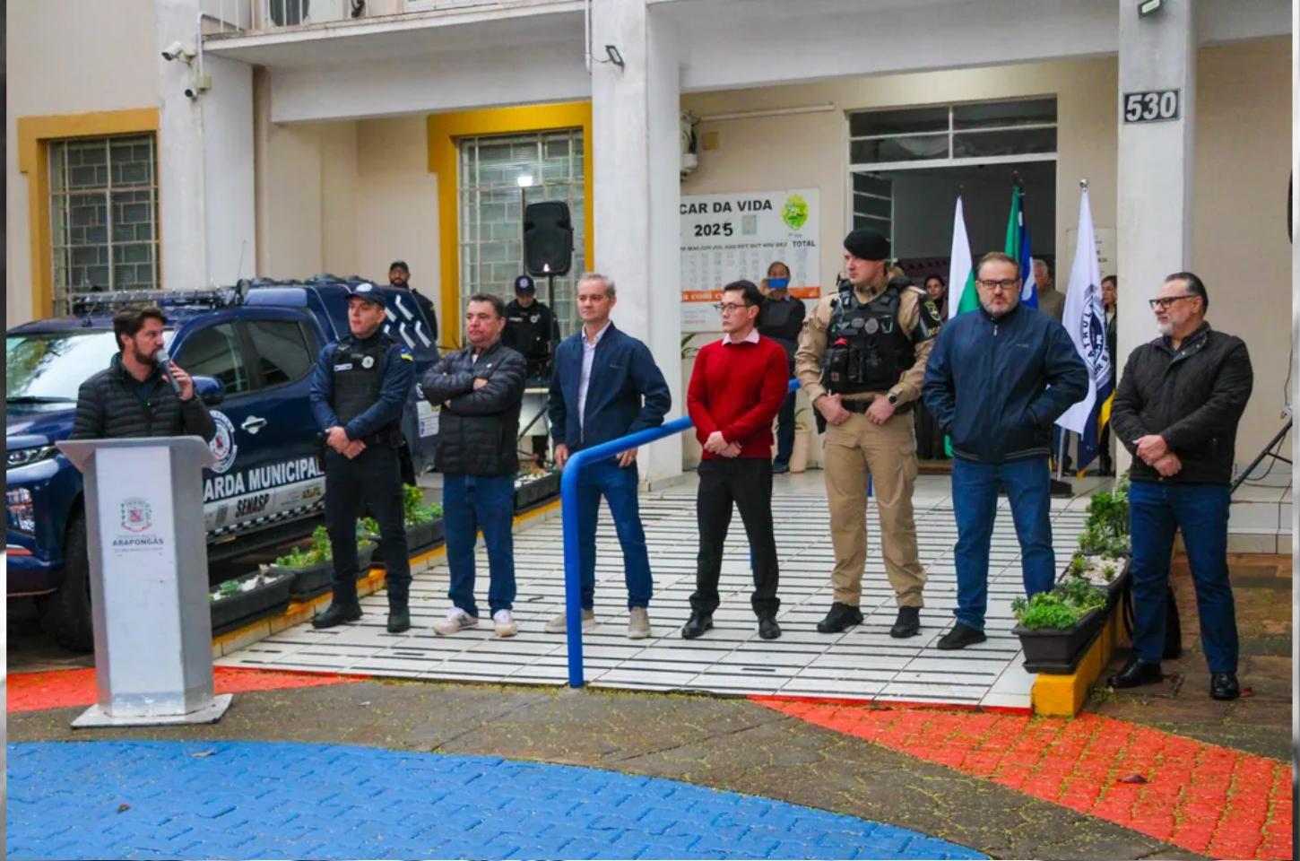 Solenidade marca os 17 anos da Guarda Municipal de Arapongas