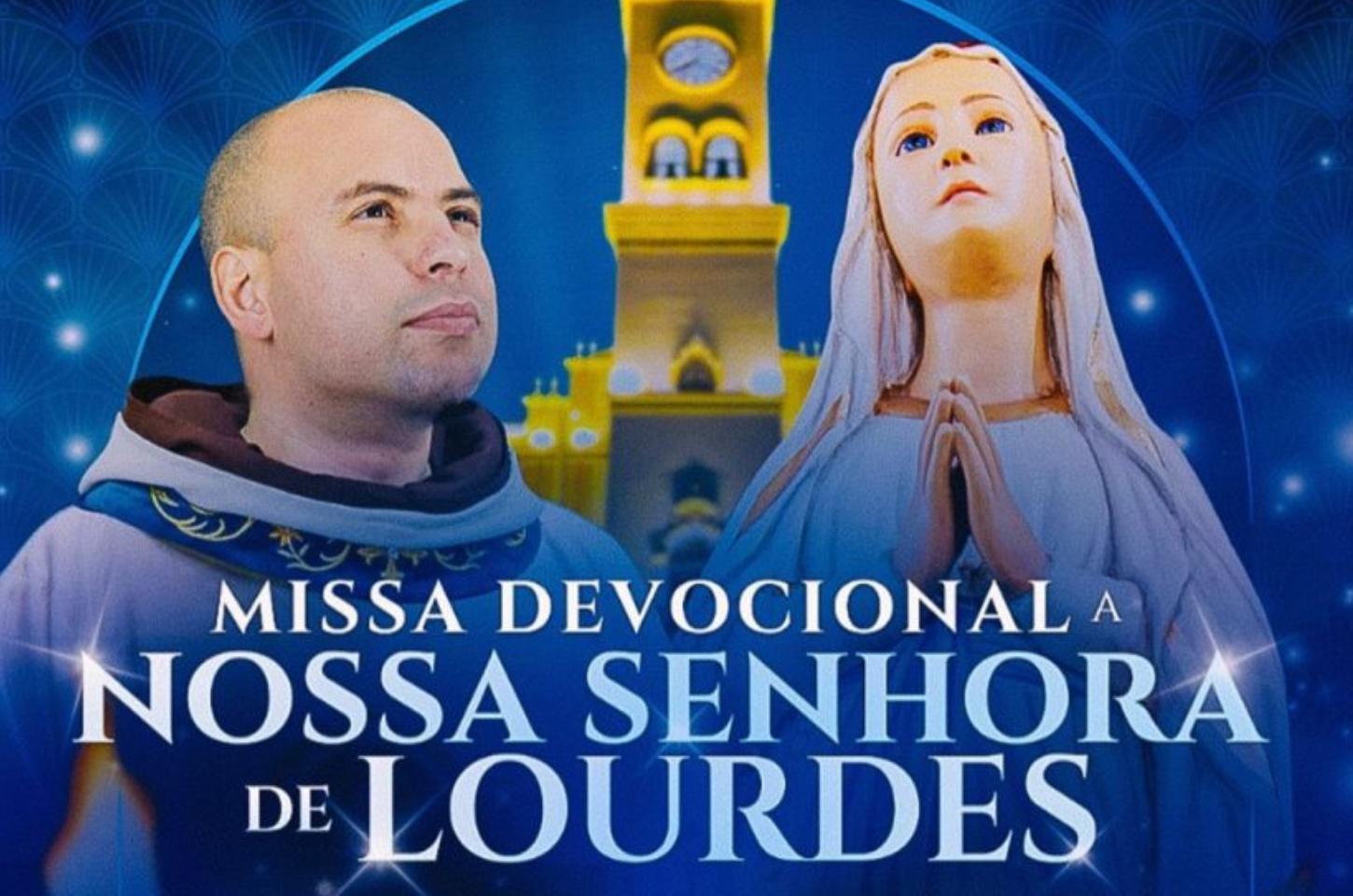 Catedral de Apucarana se prepara para missa com Frei Gilson no dia 11 de agosto