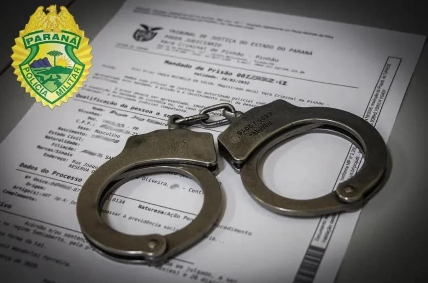 Homem com mandado por homicídio é preso no centro de Ivaiporã