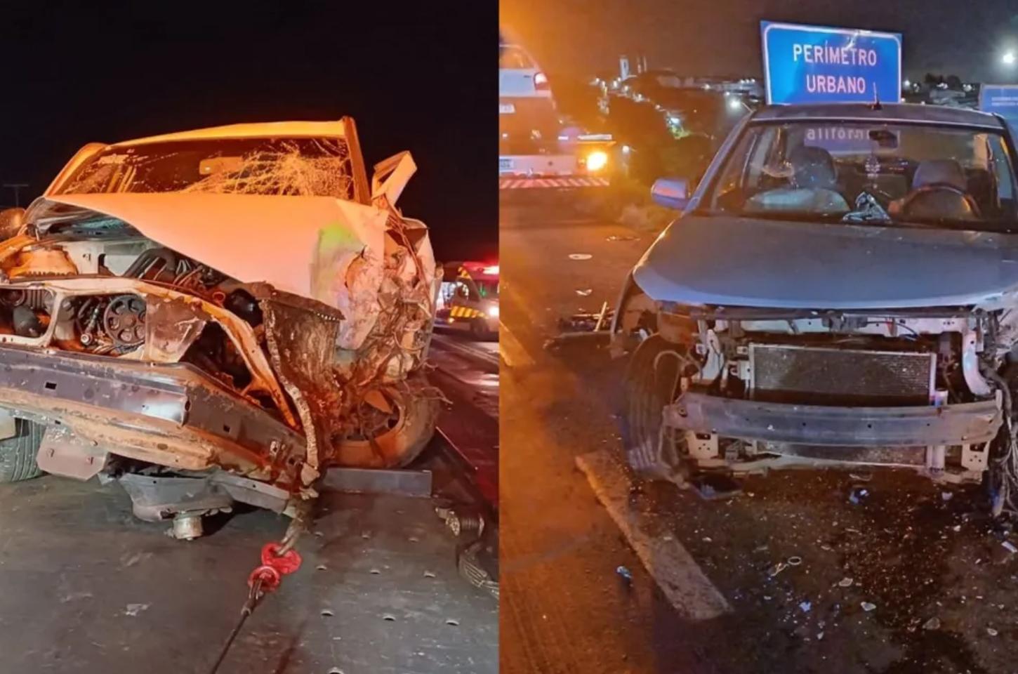 Homem fica gravemente ferido em batida frontal em Califórnia