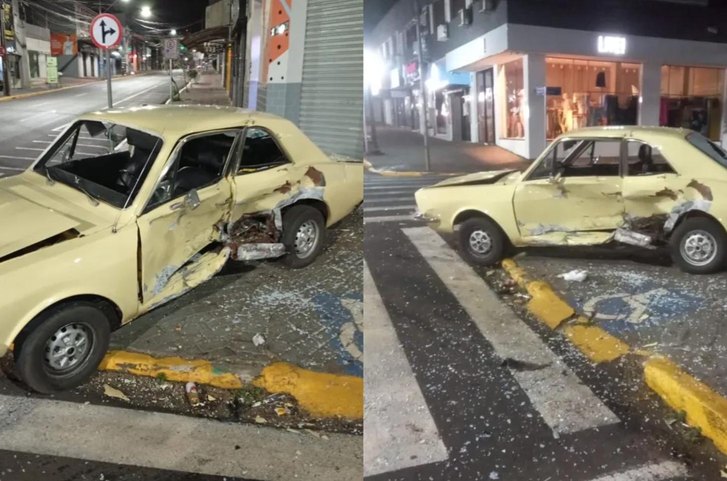 Ocupantes de Jetta agridem motorista de Corcel após acidente
