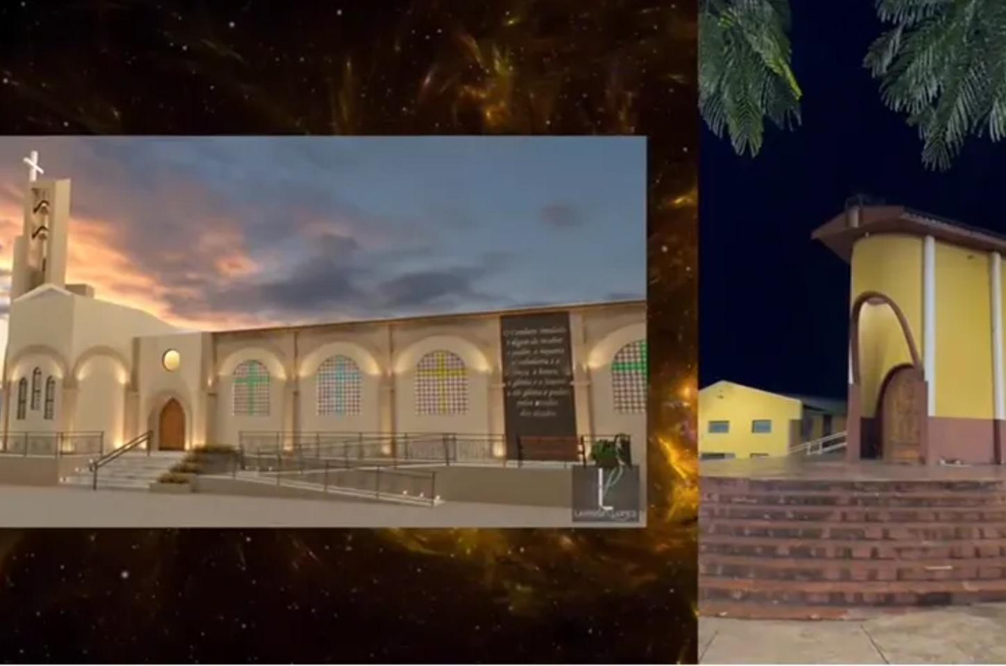 Paróquia Cristo Rei inicia reforma estimada em R$ 2 milhões