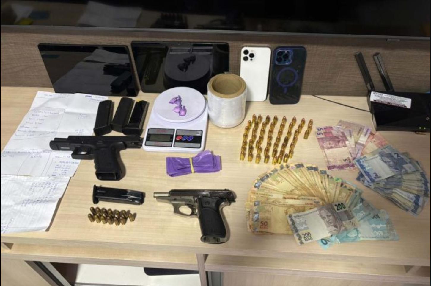 Polícia Civil prende oito pessoas durante operação contra o tráfico em Rolândia e Arapongas