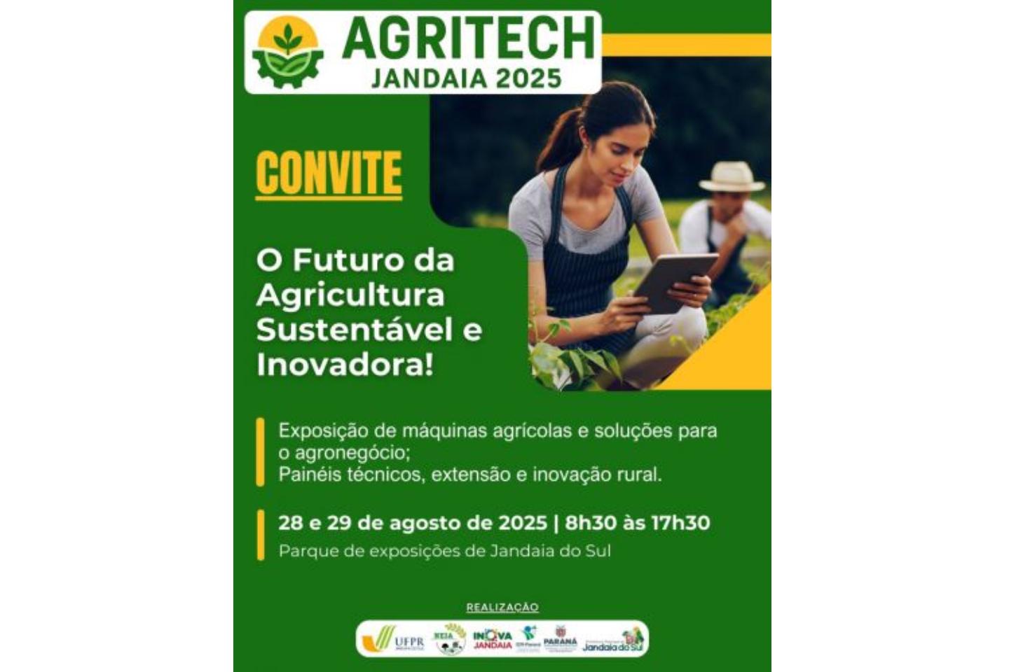 Jandaia do Sul sedia a AGRITECH 2025