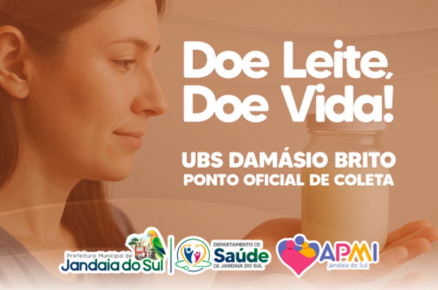 UBS Damásio Brito da Silva agora também atende como Posto de Coleta de Leite Humano