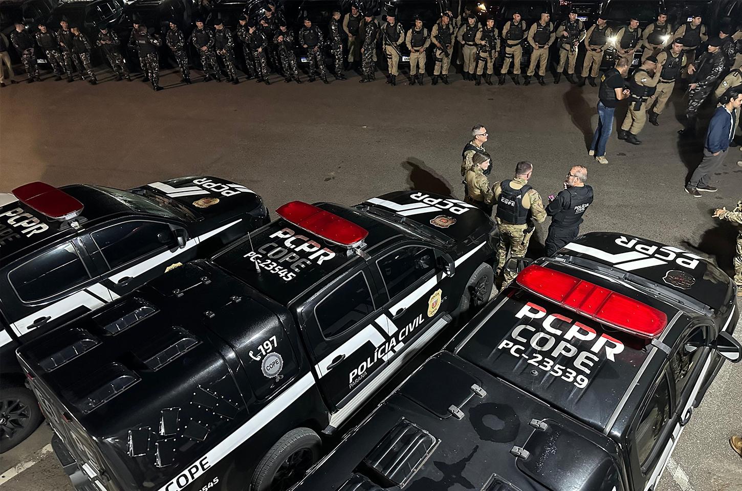 Paraná derruba número de homicídios em 30,4% e roubos também caem 18,6% em 2025