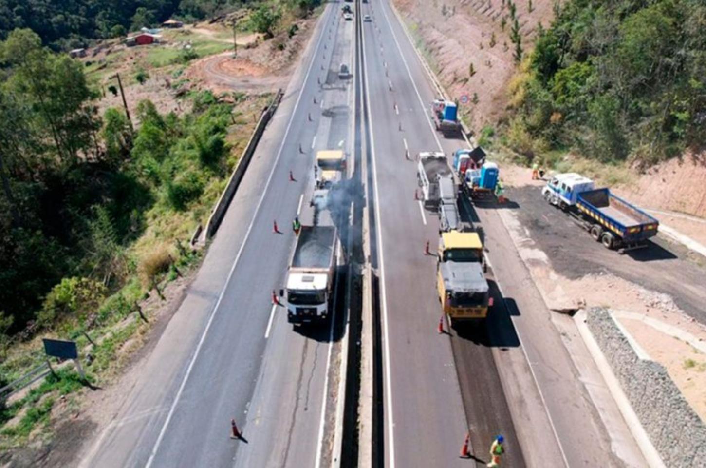 PRVias atua em 28 frentes de trabalho nas rodovias do Paraná