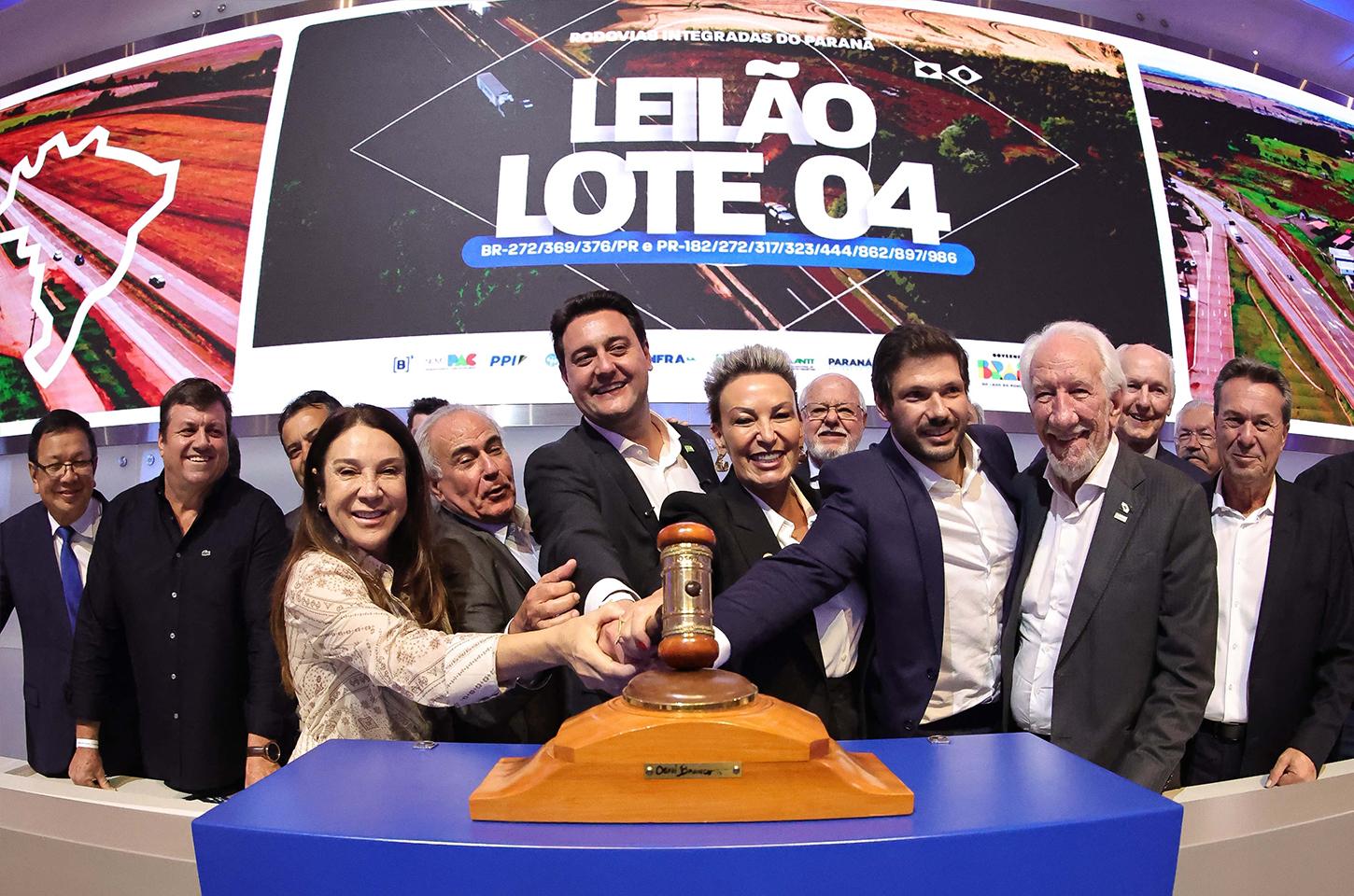 Com desconto de 21,3% sobre tarifa, EPR arremata Lote 4 e investirá R$ 18 bilhões no Paraná