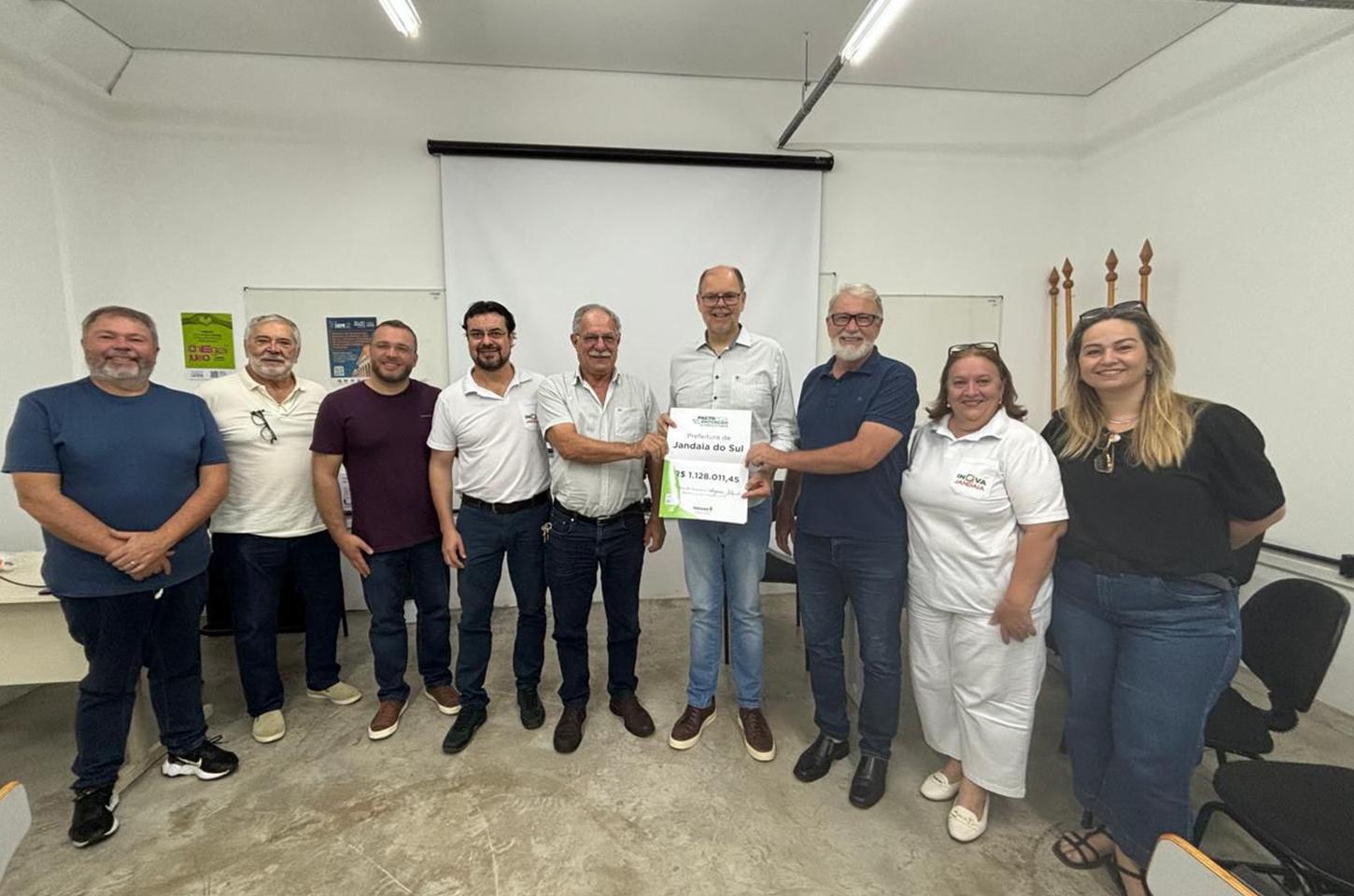 Jandaia do Sul recebe recursos do Pacto pela Inovação em parceria com o Governo do Paraná