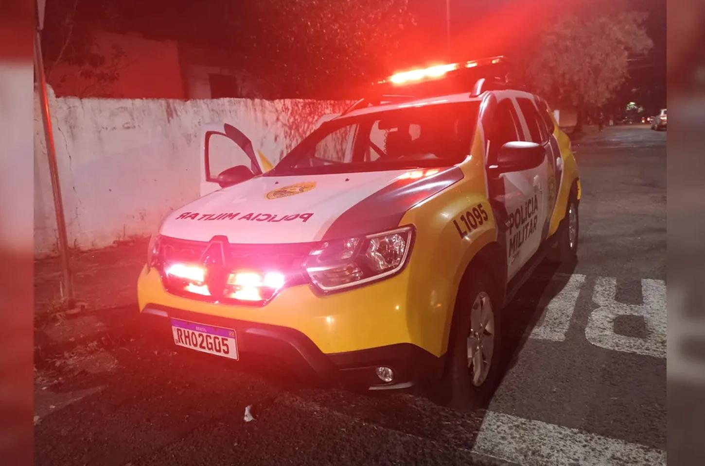 Filho é preso após agredir a mãe de 60 anos com pedaço de madeira em Apucarana