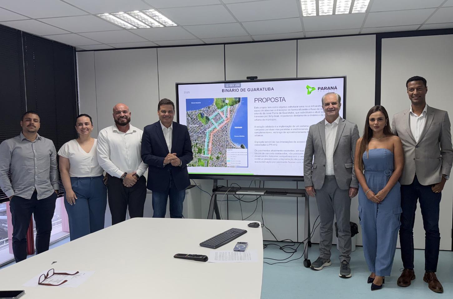 Governo do Paraná planeja binário em Guaratuba para melhorar trânsito com nova ponte