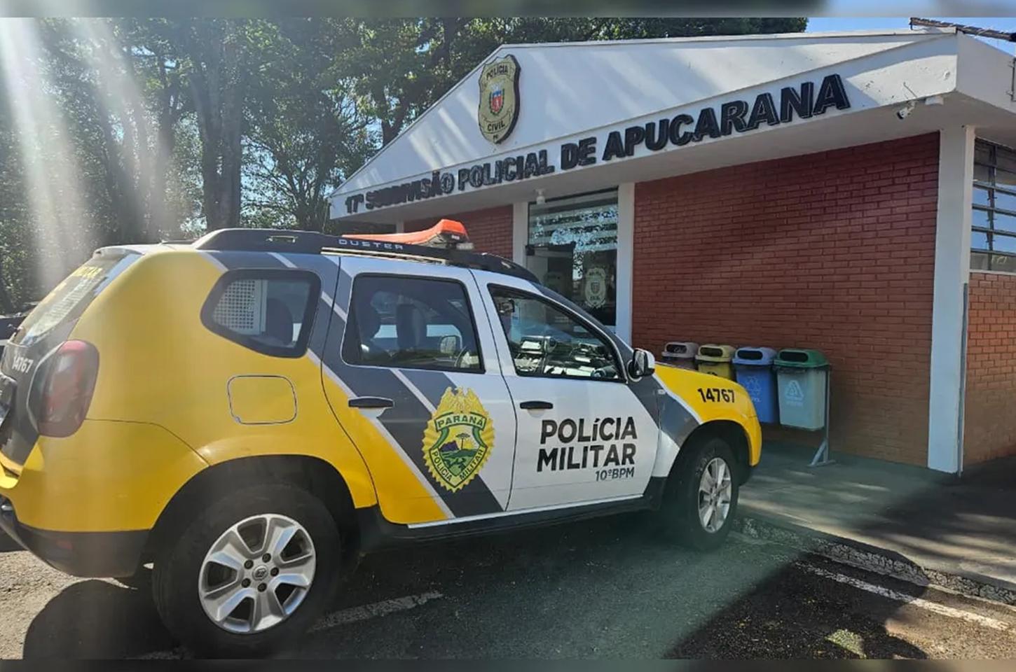 Homem agride mãe e vizinho idoso e é contido com taser em Apucarana