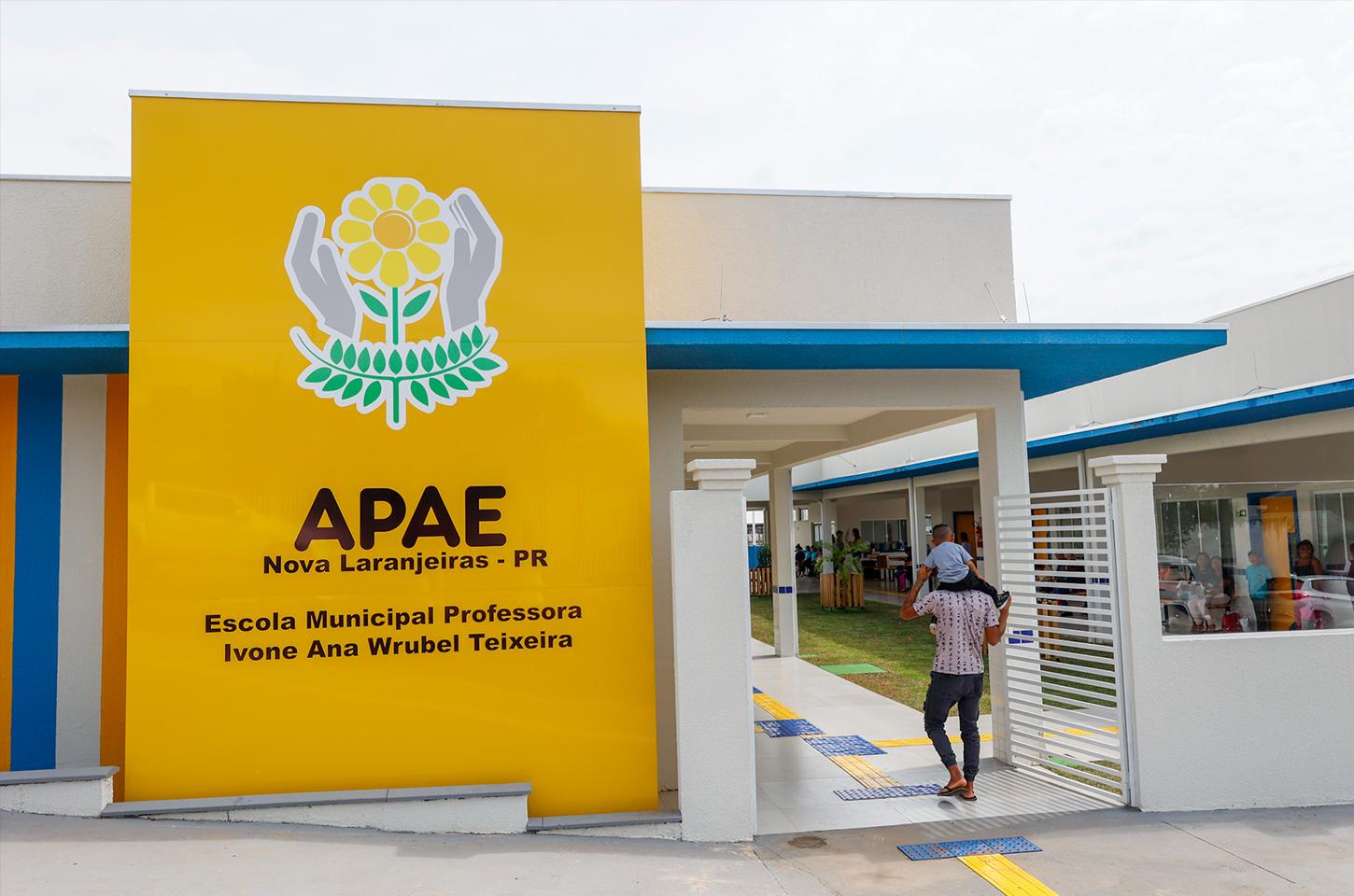 Paraná investe R$ 56 milhões para construção de APAEs em 25 municípios do Paraná