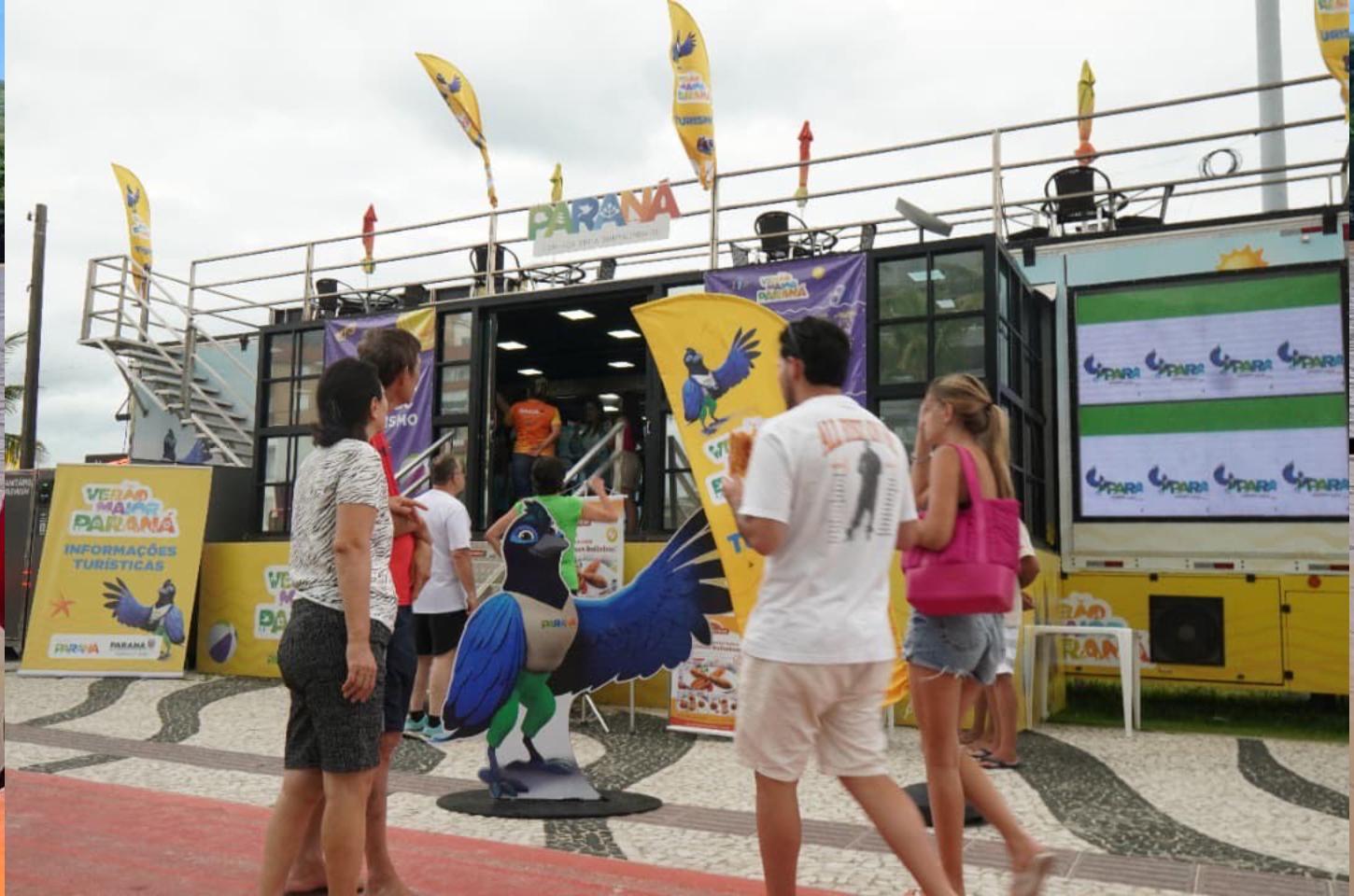 Setu reforça acolhimento e orientação aos turistas durante o Verão Maior Paraná 2025/2026