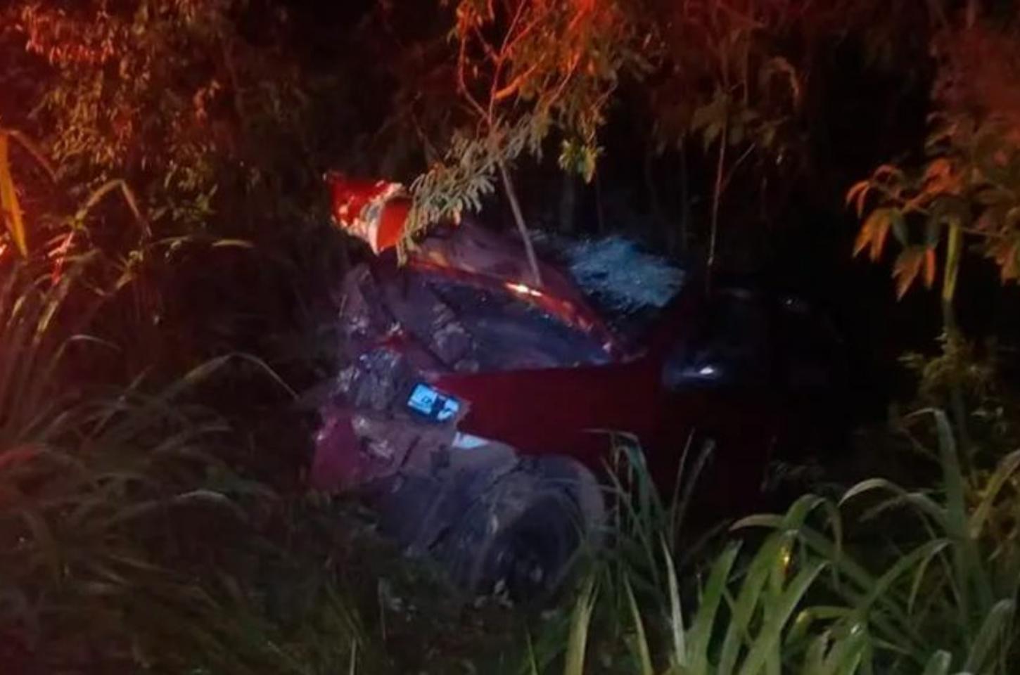 Colisão frontal deixa feridos na PR-460 em Nova Tebas