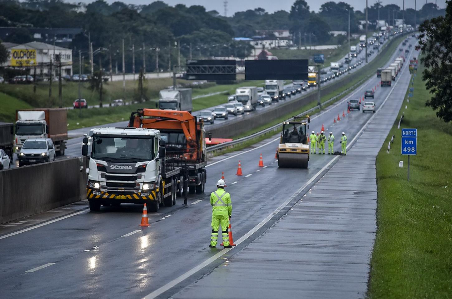 Motiva Paraná fará obras na BR-376 em Ponta Grossa a partir de segunda-feira