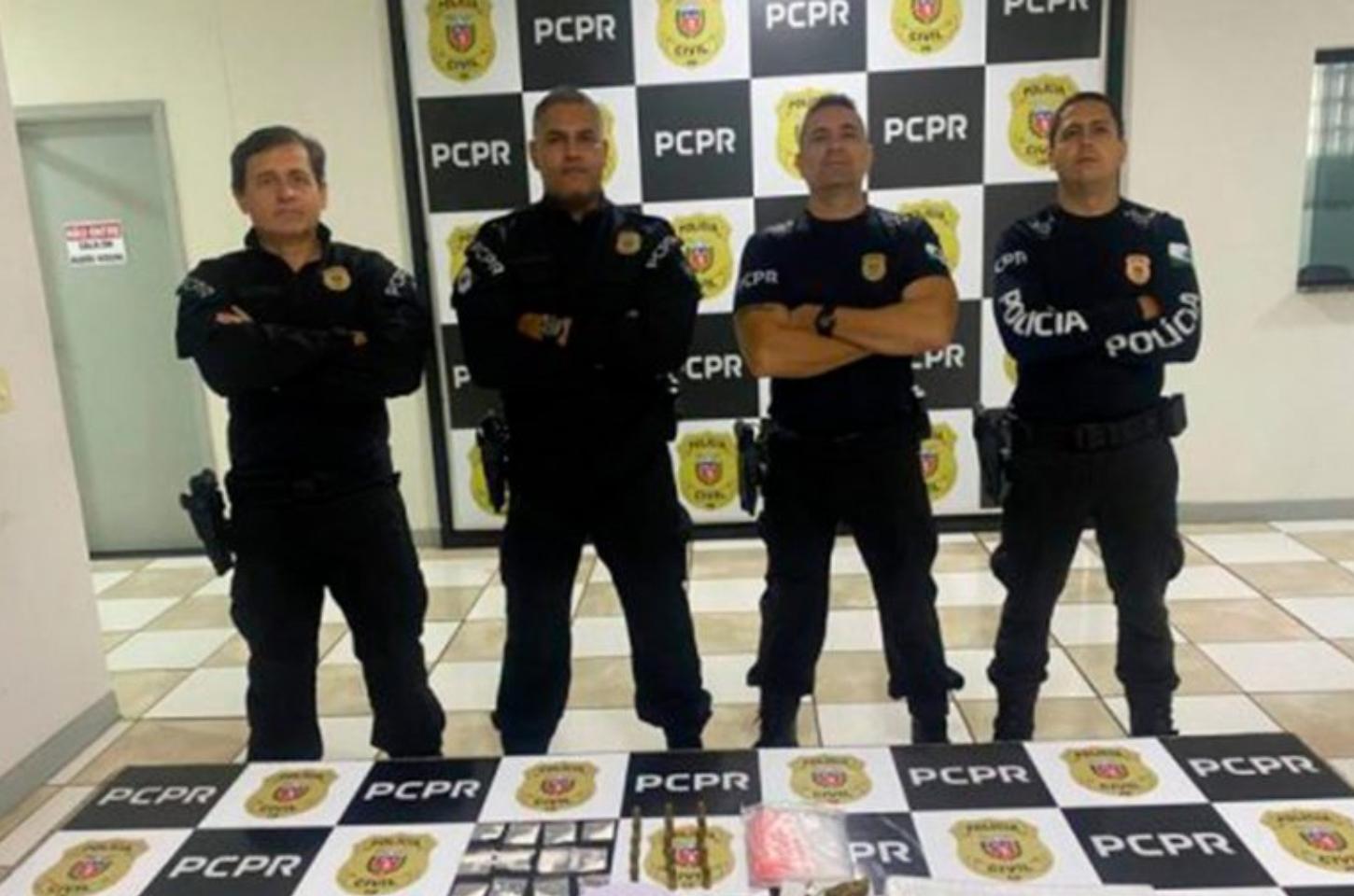 Operação policial apreende drogas e munições e prende suspeito em Mandaguari