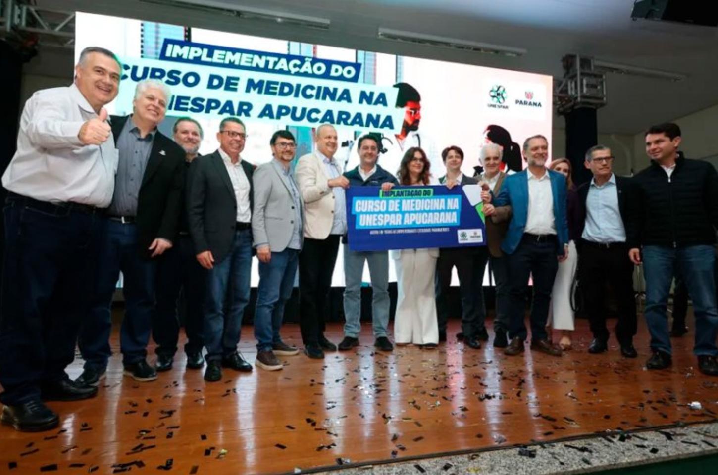 Apucarana terá curso de Medicina com 40 vagas na Unespar