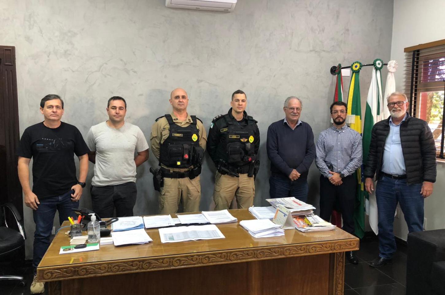 Autoridades discutem ações para reforçar a segurança em Jandaia do Sul