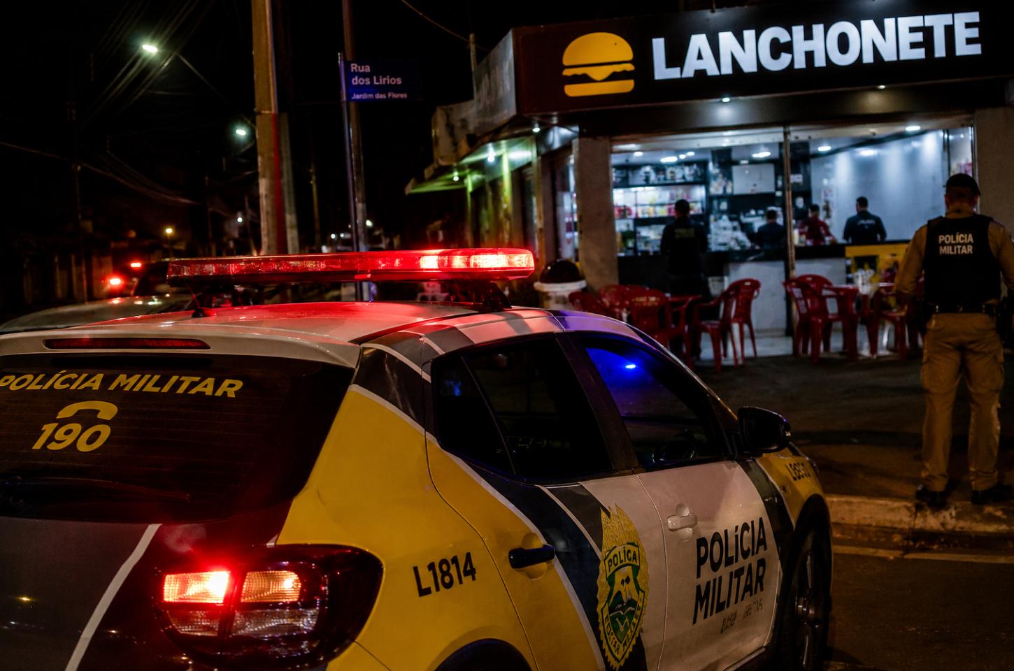 Jovem é agredido em lanchonete durante a madrugada em Jandaia do Sul