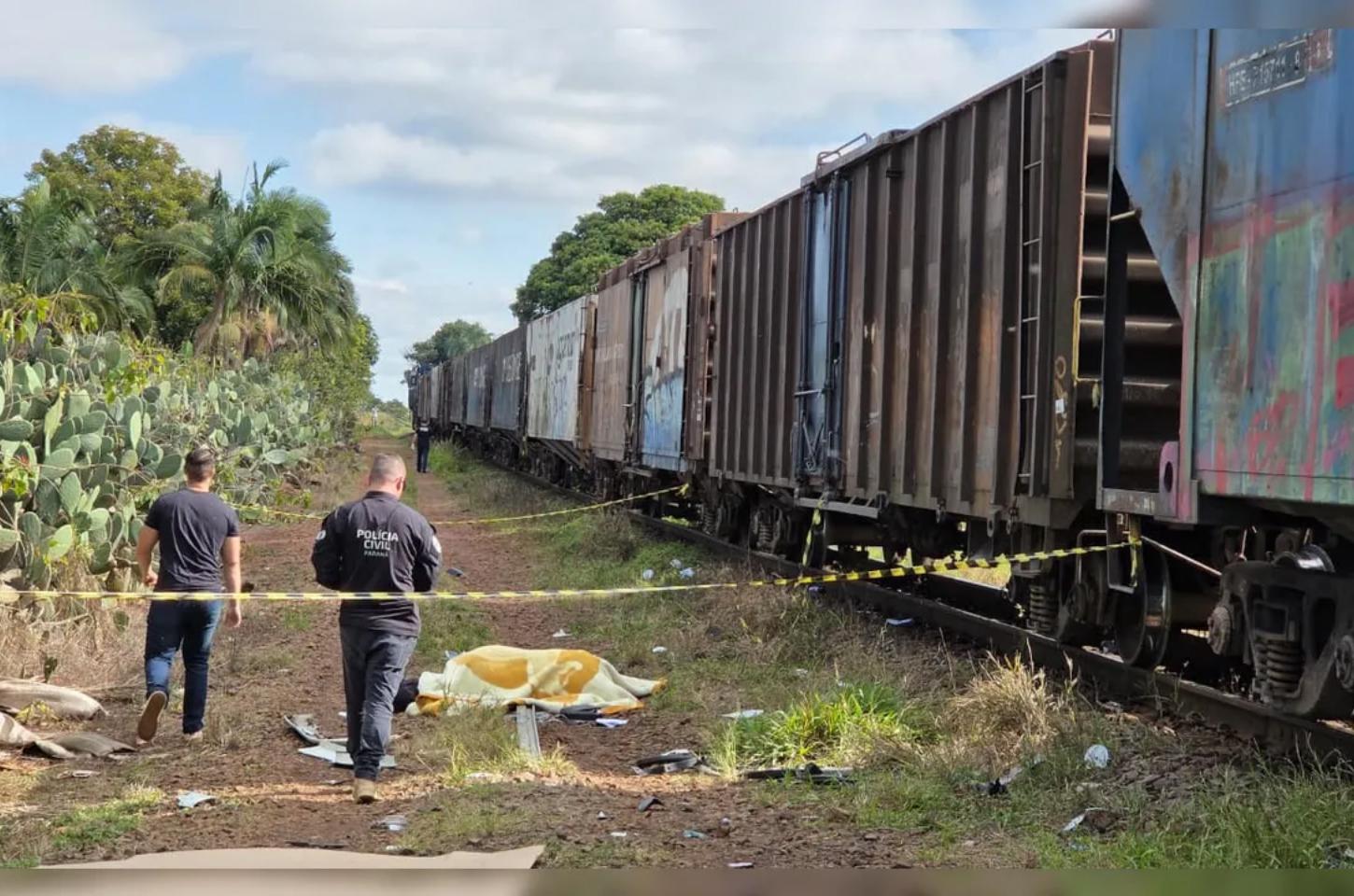 Apucarana é a 3ª cidade do Paraná com maior número de acidentes envolvendo trem